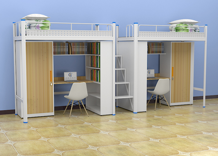 承重性能弱的双人位公寓床，哪敢用啊！