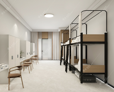 龙权家具-多人组合公寓床