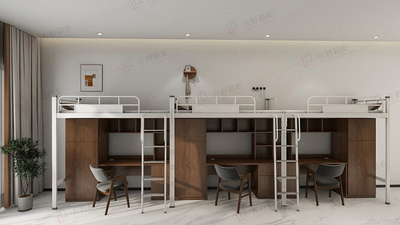 三人位爬梯公寓床学生宿舍床33