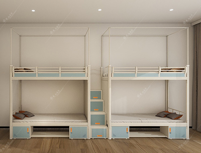 中梯四人位上下铺