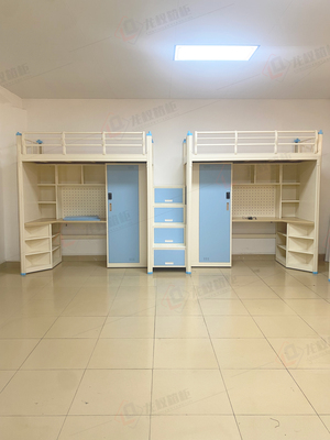 3电子锁上床下桌公寓床