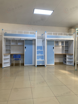 Two-piece mid-ladder apartment bed school dormitory bed 30