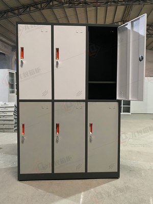 六门衣柜黑白灰