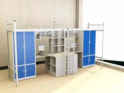 大学上下铺铁床