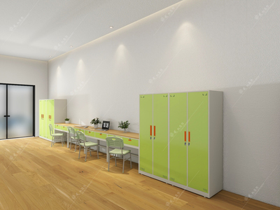 配套宿舍办公桌衣柜组合柜