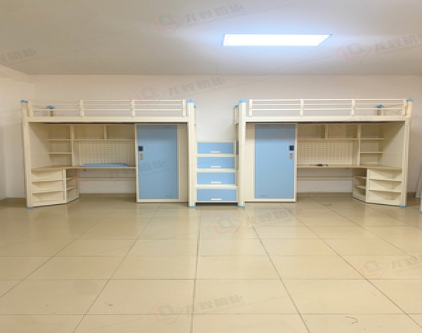 3电子锁上床下桌公寓床