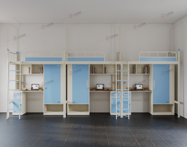 三联体学生宿舍床