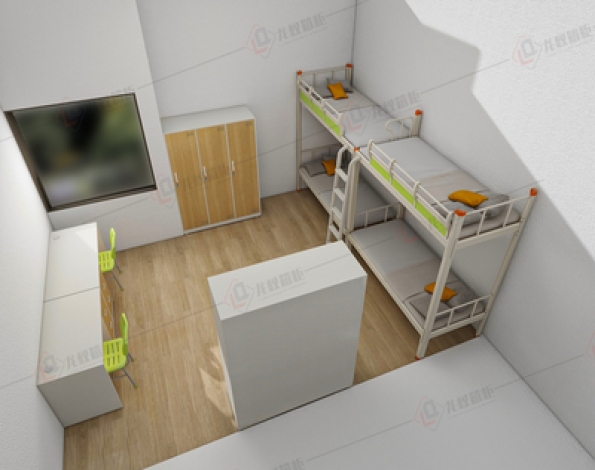 宿舍配套爬梯上下铺2