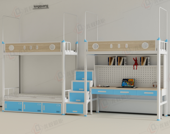 Three-seater, two-seater, two-piece upper and lower bed, bed and table