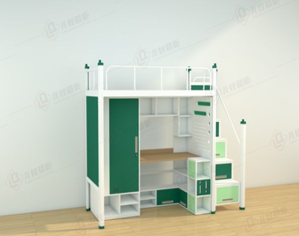 单人位公寓床学生床宿舍上床下桌356