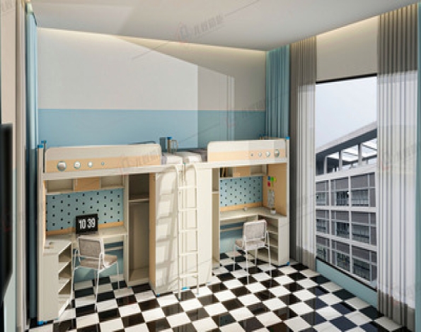 20 ladder dormitory beds for two people with one-piece beds