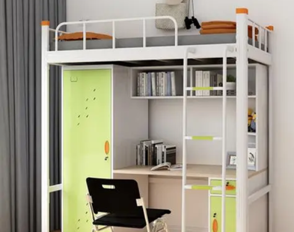 Single apartment bed