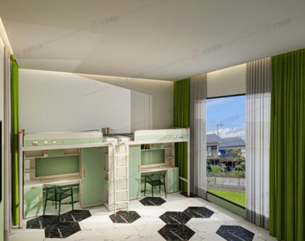 19爬梯公寓床两人宿舍床