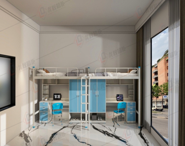 两连体公寓宿舍床3