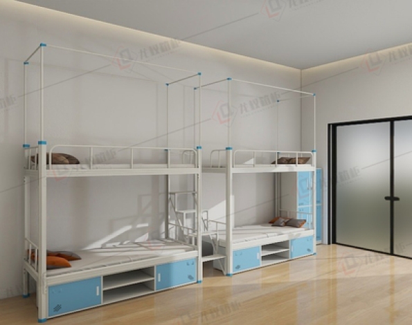 11四人上下铺配衣柜答鞋柜